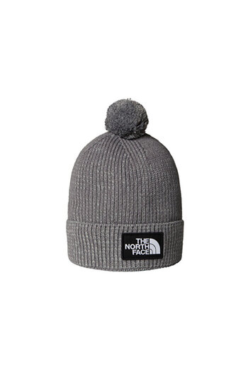THE NORTH FACE Tnf Logo Box Pom Beanie Bere NF0A8CHFDYY1 Gri