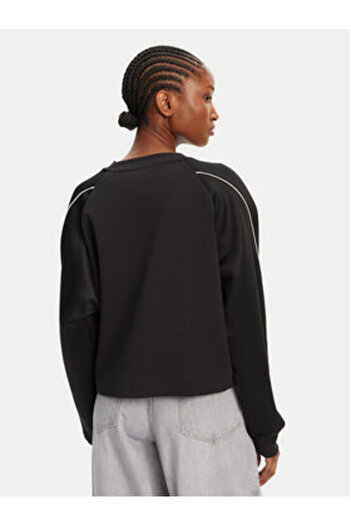 adidas Women's Sweatshirt multicolor SPORTSWEAR-JL6996 BLACK/OWHITE