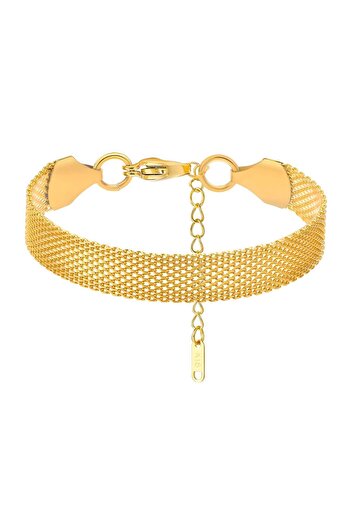 Inovius - Women's Bracelet, Golden Threads, 18K Gold Plated Steel - 87300-0