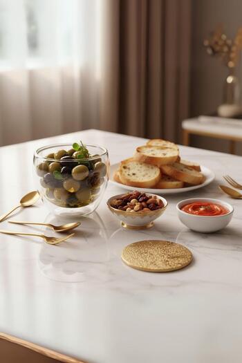 EWs Double Wall Glass Bowl 250 ml 10 cm