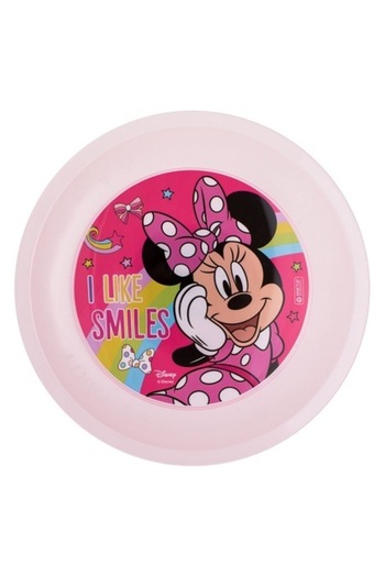 SHOPIENS Farfurie Plastic Petrecere Copii Minnie Roz 21cm