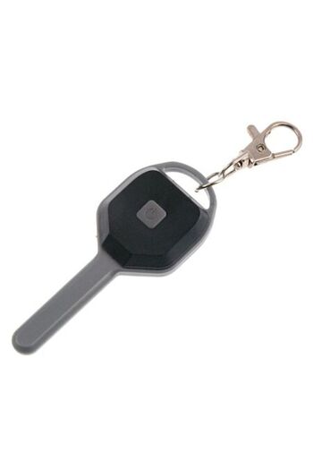 SHOPIENS Keychain with 7 LED Lights, 2 Brightness Levels, 8 cm Plastic