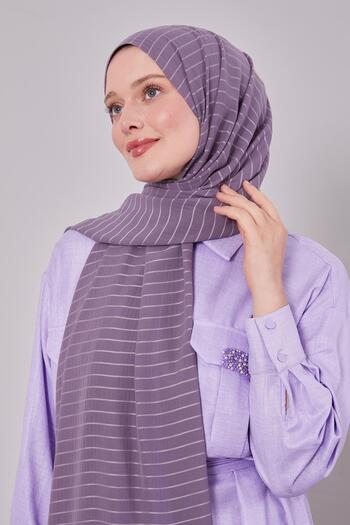 Levidor K.Mor Striped Cazz Shawl