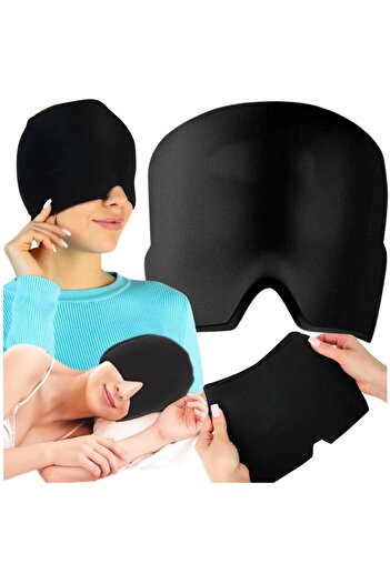 Other Headband with cooling gel compress for pain, opaque cap