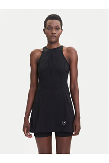 adidas Women's Tennis Dress Multicolor BY STELLA MCCARTNEY-JW4568 095A BLACK