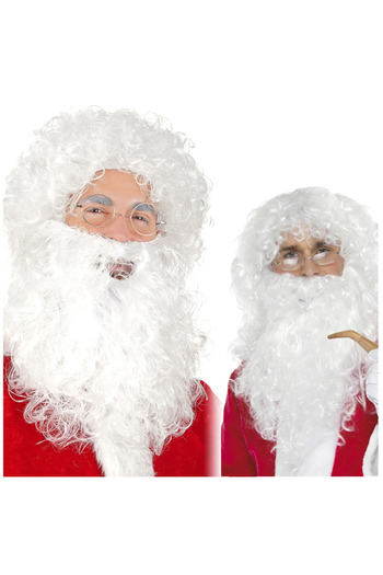 Other Wig beard Santa Claus costume Christmas star Grandpa Frost nativity play