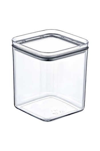 SHOPIENS Food storage container Shopiens®, transparent plastic, stackable, 1 L