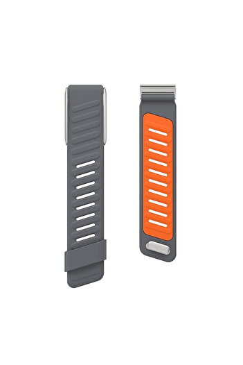 O Ozone Silicone Sport Band for Whoop 5.0 & MG Band- Dark grey