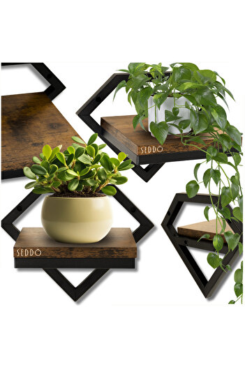 Other Single-tier wall shelf, hanging flower stand, loft wall shelf, living room