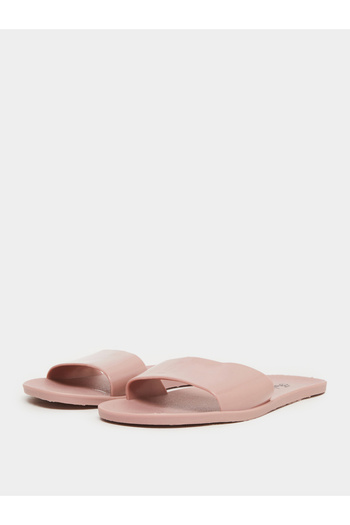 Take Two By Styli Pink Jelly Slides