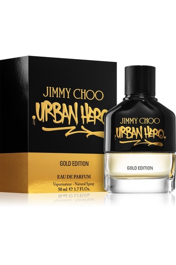 Jimmy Choo , Urban Hero Gold Edition, Eau De Parfum, For Men, 50 ml