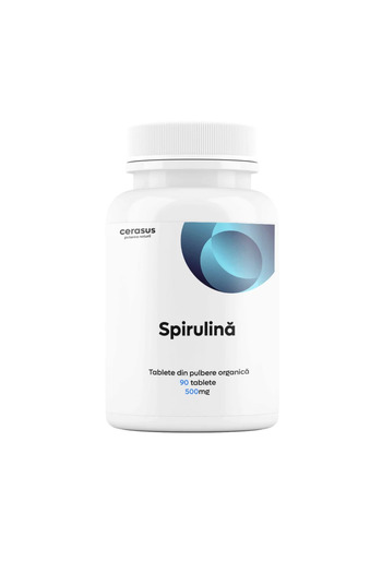 Cerasus Puterea Naturii Spirulina Tablets 500mg