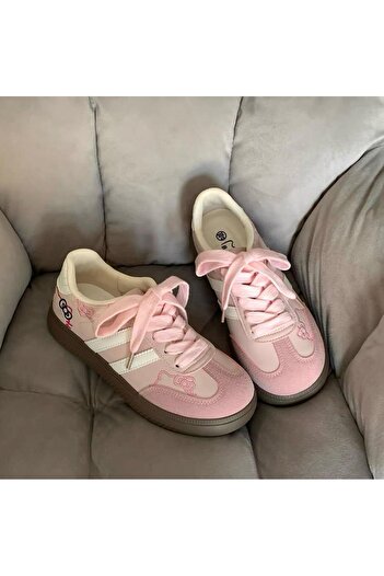 MYZENNE Happy Valentines Day HELLO KİTY Sneaker