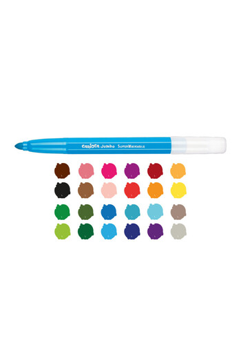 ileri grup Carioca Jumbo Super Washable Felt Tip Crayons 24 Pack