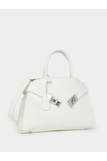 Styli Elegant White Satchel Handbag