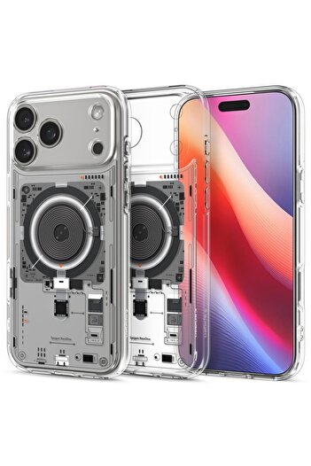 Spigen Case for iPhone 17 Pro Max, Ultra Hybrid T MagSafe, Coral