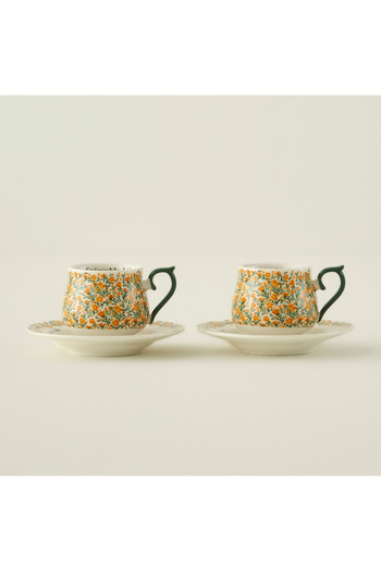 Bella Maison Life Porcelain 2-Piece Coffee Cup Set (120 Cc)