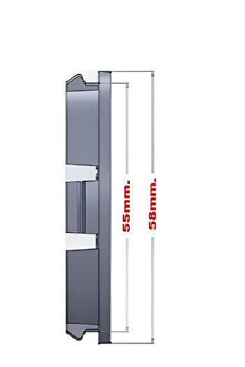 ESEMİZ FOCUS MONDEO FİESTA Jant Göbeği 58/55 55 mm Yuva 4lü Set (YUVA İÇ ÇAPI 5.5 SANTİMSE UYUMLUDUR)