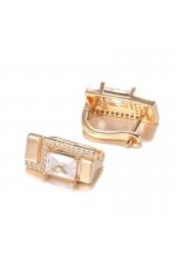 OEM Rose-gold 14K Crystal Earrings - Crystal Cleo