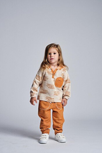 MiaBaby Ethnic Pattern Hooded 2-Piece Set