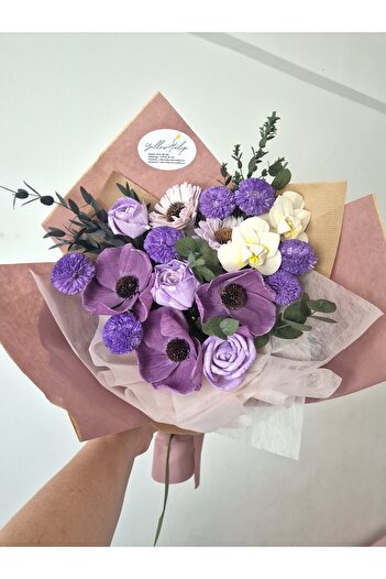NO BRAND Buchet flori nemuritoare- aranjament floral