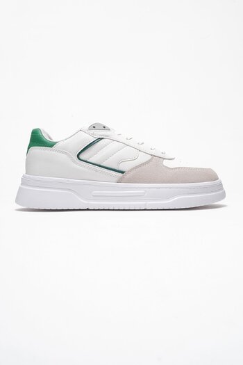CCWAY AYAKKABI Lace-Up Men's Sneakers White Green