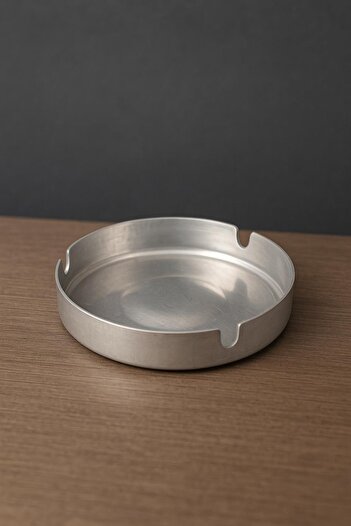 HSDemirci Stainless Steel Outdoor Ashtray 11.5 cm