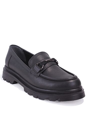 DAGOSTER Dza07-90834 Black Casual Loafer Women's Shoes