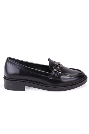 DAGOSTER Dza07-863705 Black Casual Loafer Women's Shoes