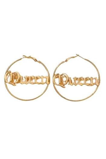 SYGGY Queen Earrings, Gold