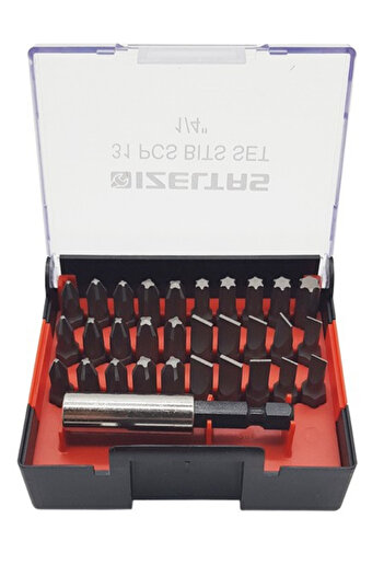 İzeltaş 31'li Bıts Uç Takım Set (Plastik Kutulu)