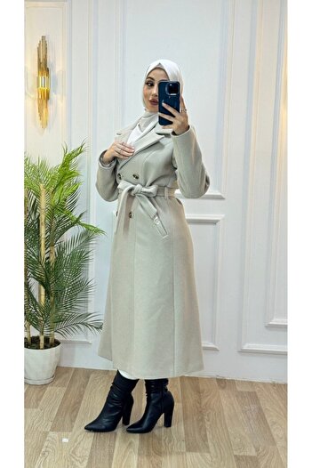 Tebrikler tekstil Women's Winter Midi Coat Model G3445