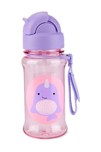 Skip Hop Tritan Narwhal Water Bottle with Straw