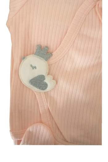 Dumledo Salmon Hospital Discharge¥Idoğan 4-Piece Baby Girl Set