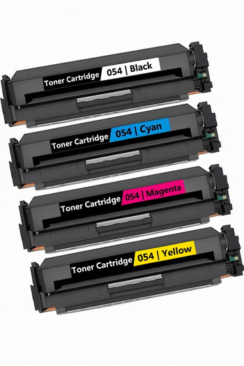 Generic بديل كانون 054/054H لطابعات Color ImageCLASS MF644Cdw، MF642Cdw، MF641Cw، LBP622Cdw BCMY