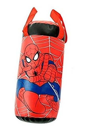 HALAMODO Spiderman Pattern Kids Boxing Glove Set with Punching Bag, Kids Training Mini Boxing Glove Set
