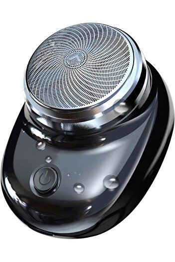 Hope Mini Electric Razor for Men – Portable USB Rechargeable Wet & Dry Shaver, Waterproof Rotary Shaver