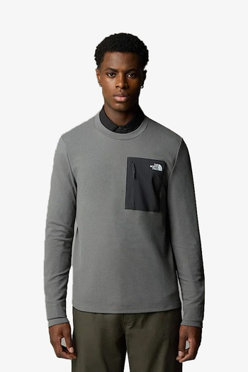 THE NORTH FACE Kecha Crew Men's Gray Sweatshirt Nf0A8Cs9Sou1