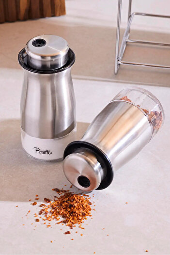 Perotti Inox 7-Piece Spice Set with Stand