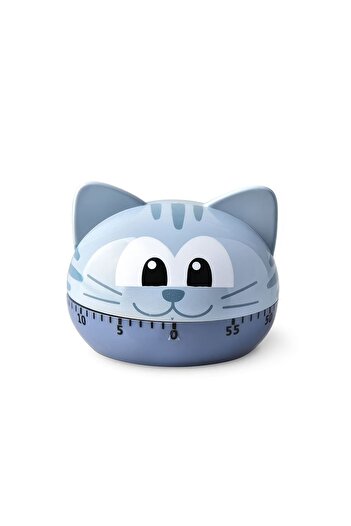 Weather Forecast Kedi Model Mekanik Mutfak Zamanlayıcı Timer Çocuklar için thr382