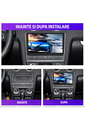 MaxTech Navigatie Audi A3 8P Facelift 2008-2012 dedicata 4 GB Ram 64 GB Rom OctaCore, Carplay & Android auto