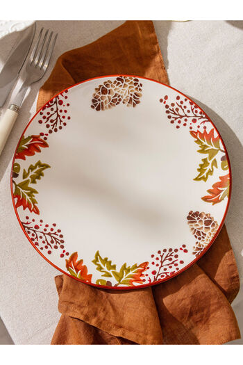 LC Waikiki Create Your Style from Uzg Store |   Flower Printed Ceramic Serving Plate 26 cm