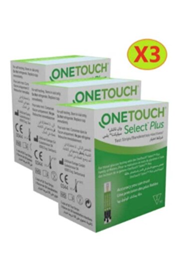 onetouch شرائط اختبار الجلوكوز سيليكت بلس - 50 قطعة - 3 عبوات