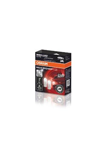 Osram Set de 2 becuri LED W5W - NIGHT BREAKER 2825DWNB-2HFB