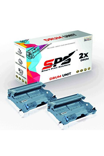 Smart Print Solutions خراطيش أسطوانات متوافقة مع نظام SPS لطابعات Brother | DR-350 | خرطوشة سوداء مزدوجة | إنتاجية تصل إلى ١٢٠٠٠ صفحة