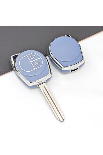 OEM Key Case for Suzuki SX4 Swift Vitara Liana Jimny Alto Ignis - Grey