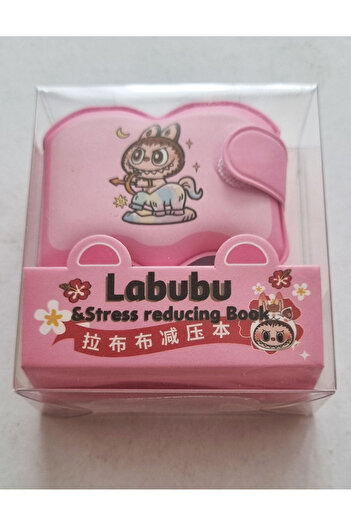 Modellino Mini Fluffy Colorful Velcro Notepad Capibala Labubu Cute Expression 6X6Cm - Color Options Available