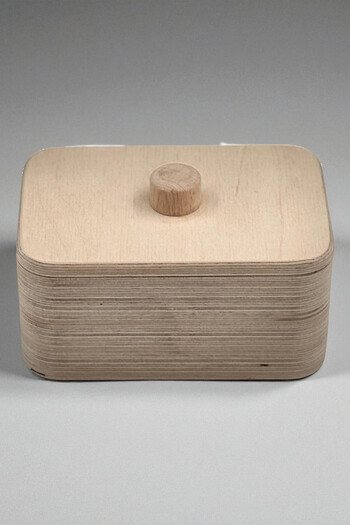 MONTETOYS Wooden Jewelry and Makeup Organizer Decorative Storage Box