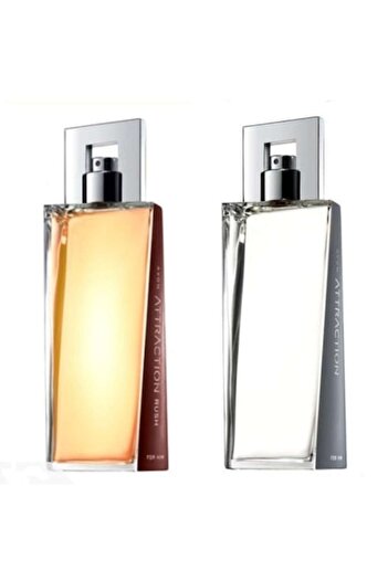 AVON Set Attraction for Her and Him, - Eau de Parfum for Her 50 ml and Eau de Toilette for Him 75 ml