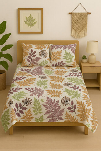 Madame Home 200*220 Pique Bedspread with Fiber Filling, Patterned Quilted, Without Pillow